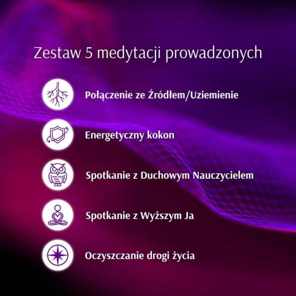 Zestaw 5 medytacji prowadzonych